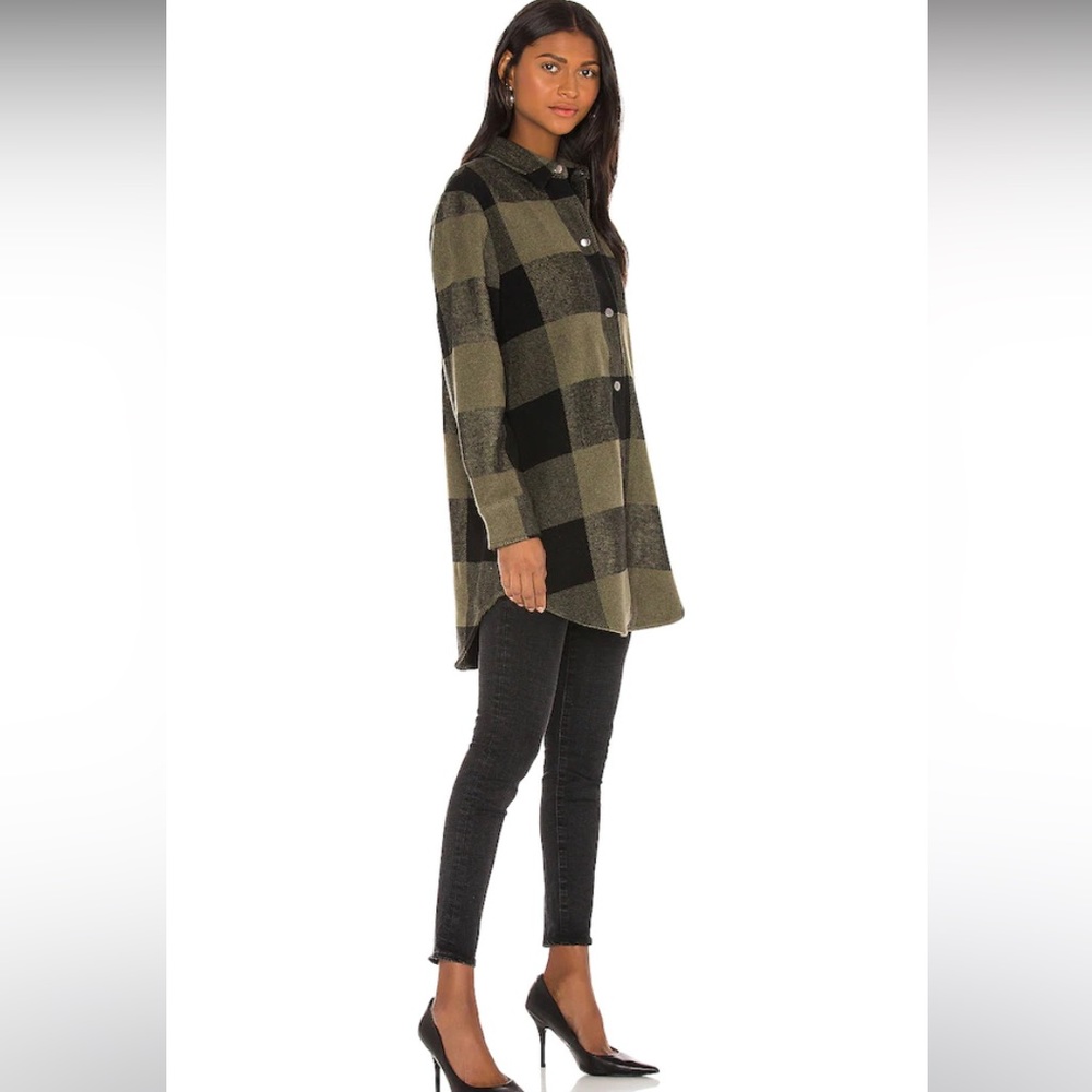 BB Dakota x Steve Madden Eldridge Jacket in Sage XS